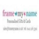 Frame My Name Voucher codes